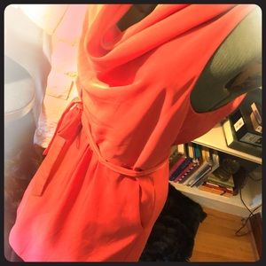 Ann Taylor Peach Dress